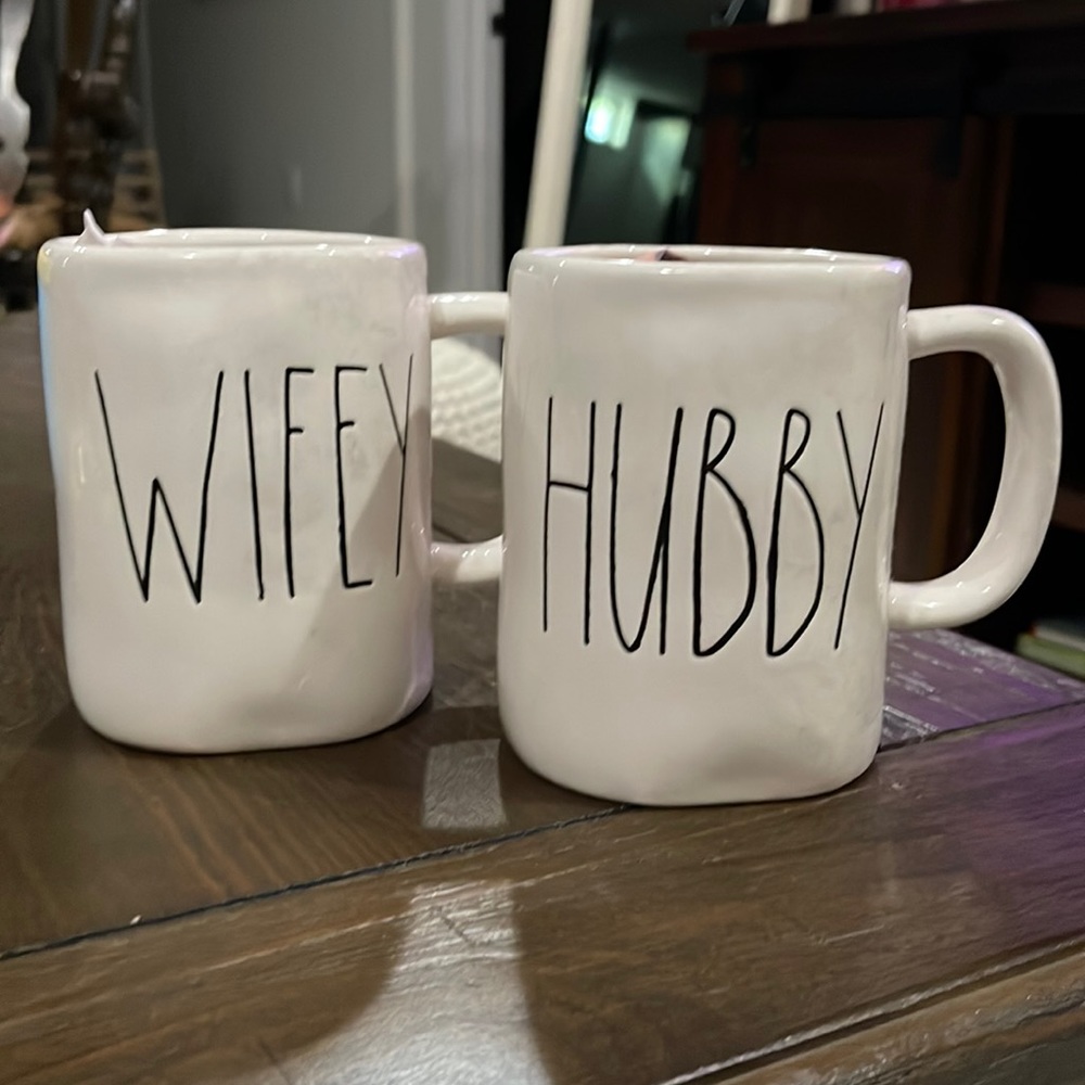 Rae Dunn “hubby & wifey set”